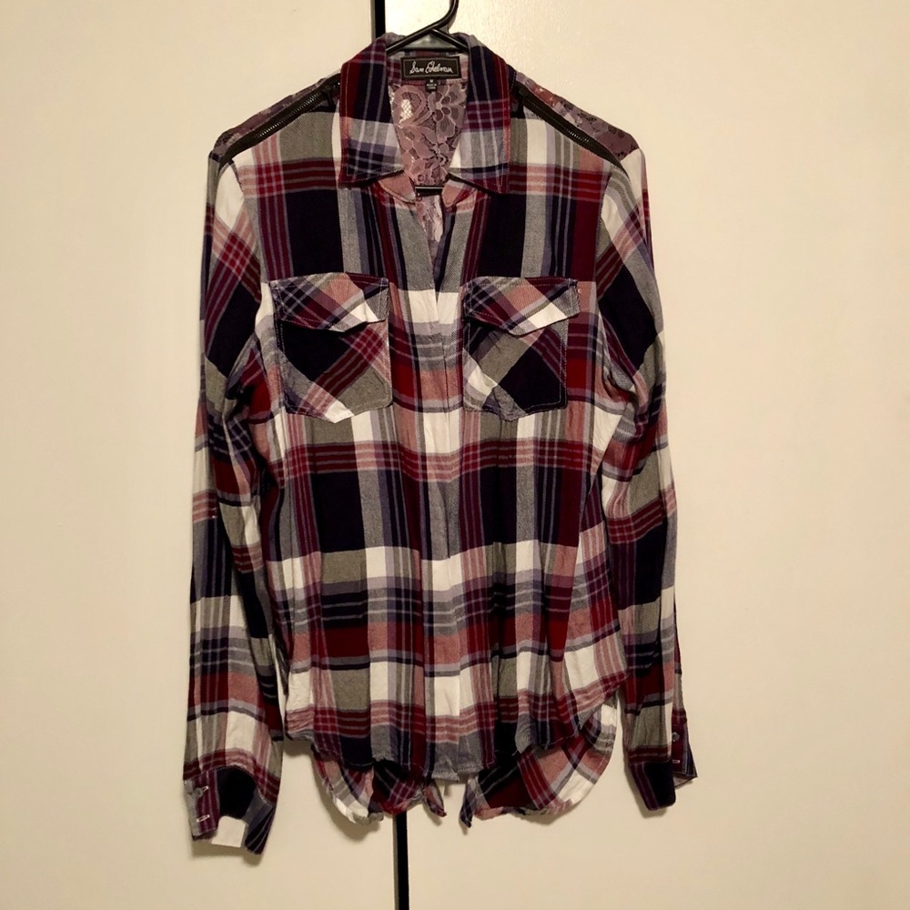 Like new Sam Edelman flannel long sleeve